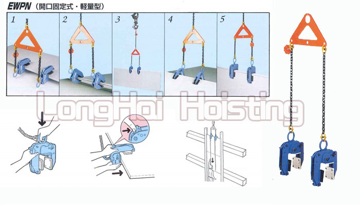 EWPN无伤型面板用夹钳示意图