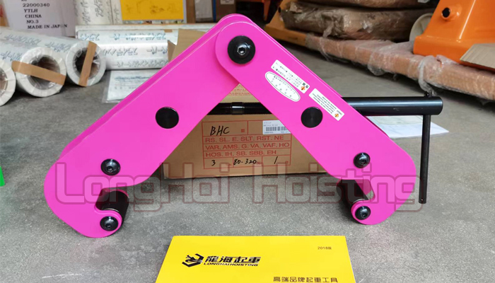 BHC-3型鹰牌工字钢夹钳实物图二 BHC-3型鹰牌工字钢夹钳实物图二