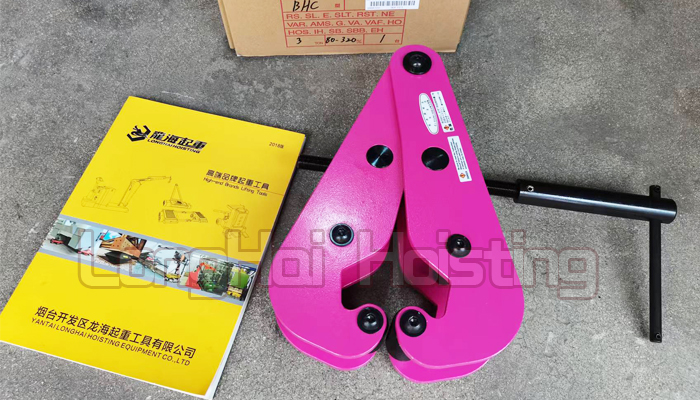 BHC-3型鹰牌工字钢夹钳实物图三 BHC-3型鹰牌工字钢夹钳实物图三