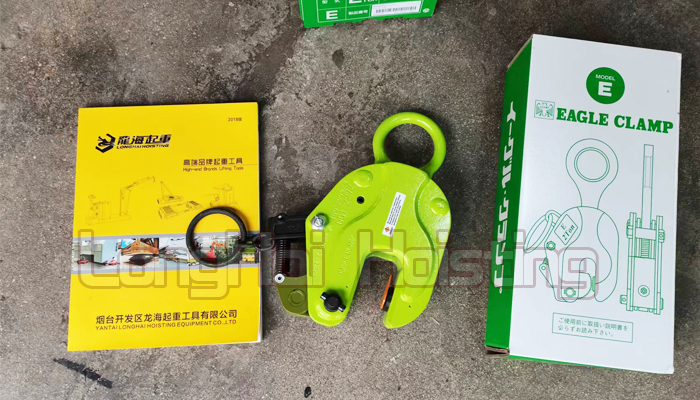 E型钢板起重钳实物图一 E型钢板起重钳实物图一